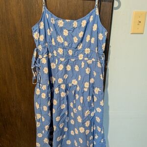 Universal Thread Blue and White Dress